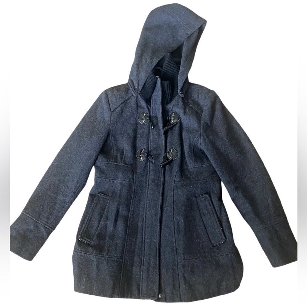 Guess Women's Black Pea Coat( selling because it wasn’t my style)